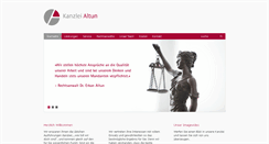 Desktop Screenshot of altun.de